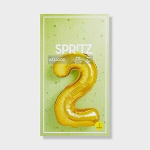 Number 2 Foil Balloon